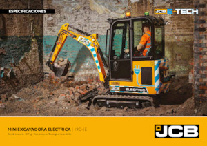 Elektrická pásová rypadla JCB 19C-IE