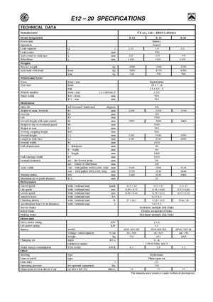 Čelní vysokozdvižné elektrické vozíky Desta E 16 ac