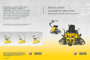 Ručně vedené hladičky betonu Wacker Neuson CT 36-400 E