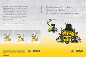 Ručně vedené hladičky betonu Wacker Neuson CT 36-400 E
