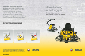 Ručně vedené hladičky betonu Wacker Neuson CT 36-400 E