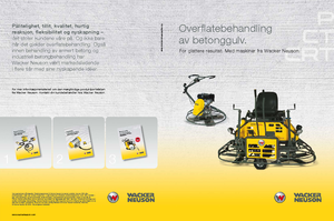 Ručně vedené hladičky betonu Wacker Neuson CT 36-400 E