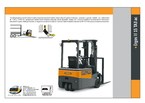 Čelní vysokozdvižné dieselové vozíky OMG Ergos III 15 TA 3