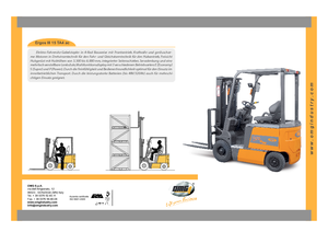 Čelní vysokozdvižné dieselové vozíky OMG Ergos III 15 TA 4