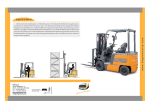 Čelní vysokozdvižné dieselové vozíky OMG Ergos III 35 TA 4