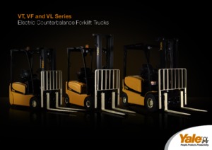 Čelní vysokozdvižné elektrické vozíky Yale ERP 18 VF