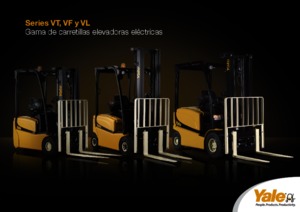 Čelní vysokozdvižné elektrické vozíky Yale ERP 18 VF