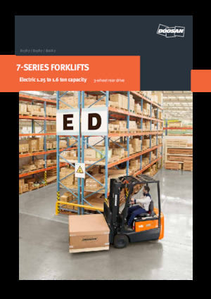 Čelní vysokozdvižné elektrické vozíky Doosan B13R-7 