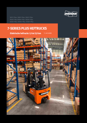 Čelní vysokozdvižné elektrické vozíky Doosan B25X-7