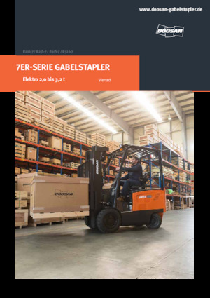 Čelní vysokozdvižné elektrické vozíky Doosan B20S-7