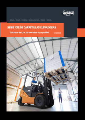 Čelní vysokozdvižné elektrické vozíky Doosan B30NS 