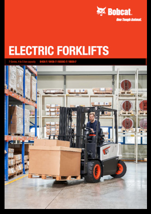 Čelní vysokozdvižné elektrické vozíky Bobcat B45X-7