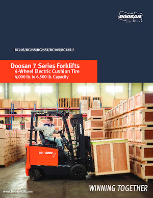 Čelní vysokozdvižné elektrické vozíky Doosan BC25S-7