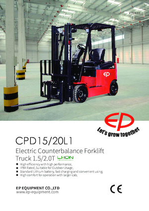 Čelní vysokozdvižné elektrické vozíky EP CPD20L1