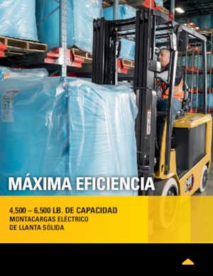 Čelní vysokozdvižné elektrické vozíky Caterpillar EC25N