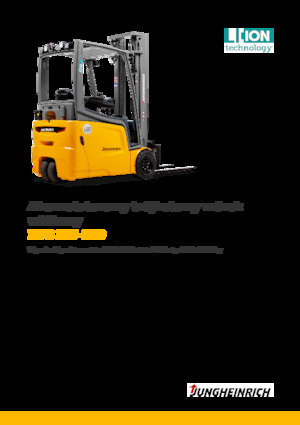 Čelní vysokozdvižné elektrické vozíky Jungheinrich EFG 213