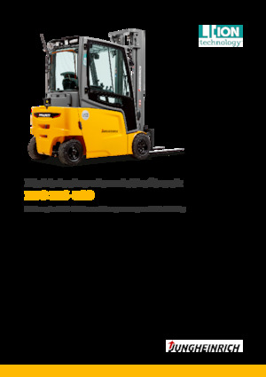 Čelní vysokozdvižné elektrické vozíky Jungheinrich EFG 318k