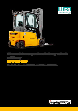 Čelní vysokozdvižné elektrické vozíky Jungheinrich EFG 318k