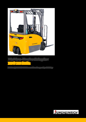 Čelní vysokozdvižné elektrické vozíky Jungheinrich EFG BB 216k