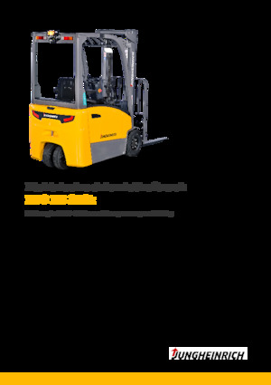 Čelní vysokozdvižné elektrické vozíky Jungheinrich EFG BB 216k