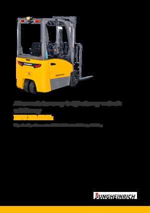 Čelní vysokozdvižné elektrické vozíky Jungheinrich EFG BB 216k