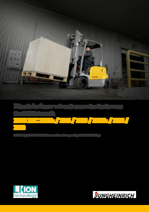 Čelní vysokozdvižné elektrické vozíky Jungheinrich EFG MC 330 