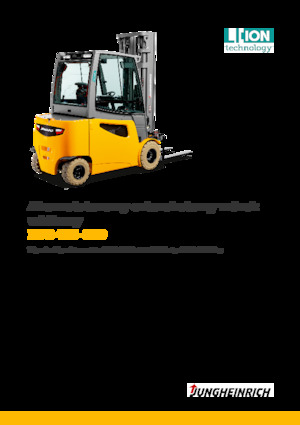 Čelní vysokozdvižné elektrické vozíky Jungheinrich EFG 425