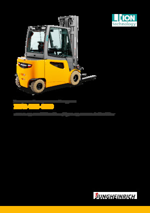 Čelní vysokozdvižné elektrické vozíky Jungheinrich EFG 425