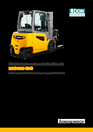 Čelní vysokozdvižné elektrické vozíky Jungheinrich EFG 550