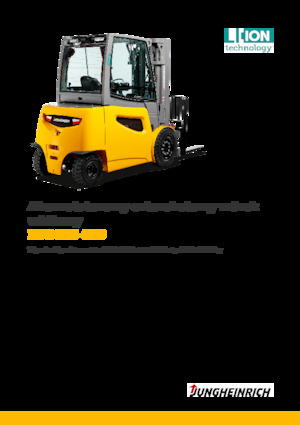 Čelní vysokozdvižné elektrické vozíky Jungheinrich EFG 550