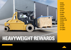 Čelní vysokozdvižné elektrické vozíky Caterpillar EP80N