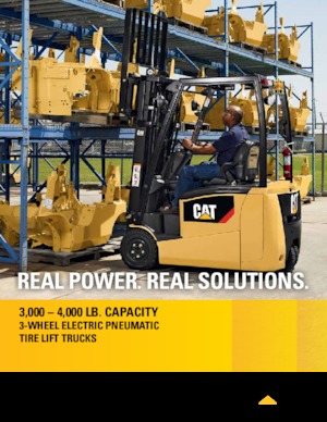 Čelní vysokozdvižné elektrické vozíky Caterpillar EP16PNT