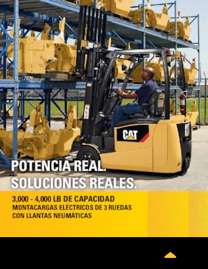 Čelní vysokozdvižné elektrické vozíky Caterpillar EP16PNT