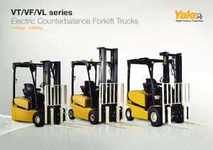 Čelní vysokozdvižné elektrické vozíky Yale ERP25VL MWB