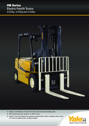 Čelní vysokozdvižné elektrické vozíky Yale ERP50VM 6 