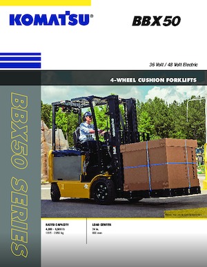 Čelní vysokozdvižné elektrické vozíky Komatsu FB20SHU-6