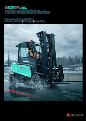 Čelní vysokozdvižné elektrické vozíky Mitsubishi FB40N  