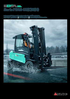 Čelní vysokozdvižné elektrické vozíky Mitsubishi FB40N  