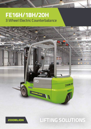 Čelní vysokozdvižné elektrické vozíky Zoomlion FE18H