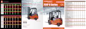 Čelní vysokozdvižné elektrické vozíky Noblelift FE4P18N
