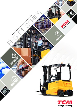 Čelní vysokozdvižné elektrické vozíky TCM FHB30-F1