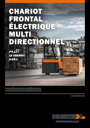 Čelní vysokozdvižné elektrické vozíky Hubtex FluX 70