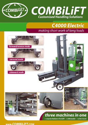 Dieselové vícecestné vozíky Combi-Lift C 4000 E