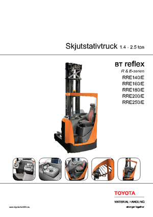 Elektrické retraky BT Reflex RRE 140 H