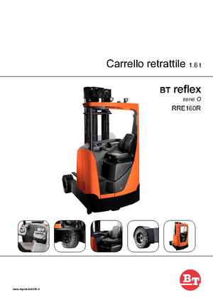 Elektrické retraky BT Reflex RRE 160 R