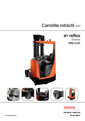 Elektrické retraky BT Reflex RRE 160 R