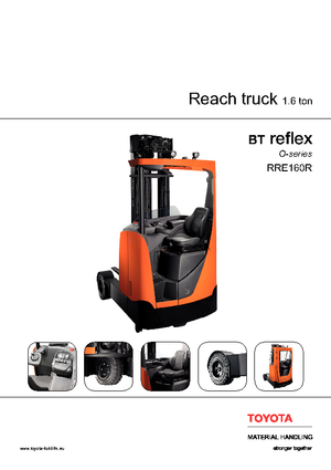 Elektrické retraky BT Reflex RRE 160 R