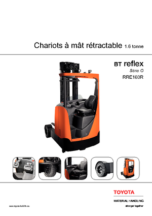 Elektrické retraky BT Reflex RRE 160 R