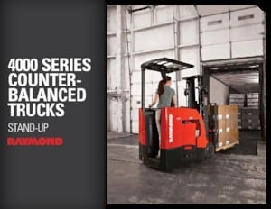 Čelní vysokozdvižné elektrické vozíky RAYMOND 4250