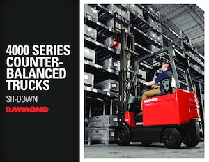 Čelní vysokozdvižné elektrické vozíky RAYMOND 4750